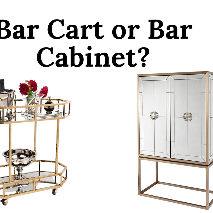 Bar Carts Or Bar Cabinets? - Lushmist