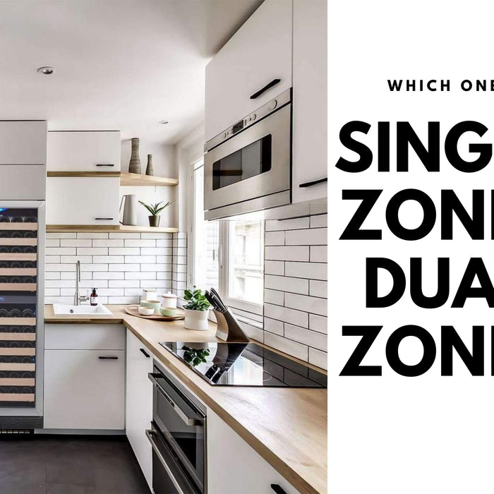 Single Zone Wine Fridges vs Dual Zone Wine Fridges - Lushmist