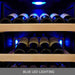 152 Litre Under Bench Glass Door Wine Fridge - Lushmist