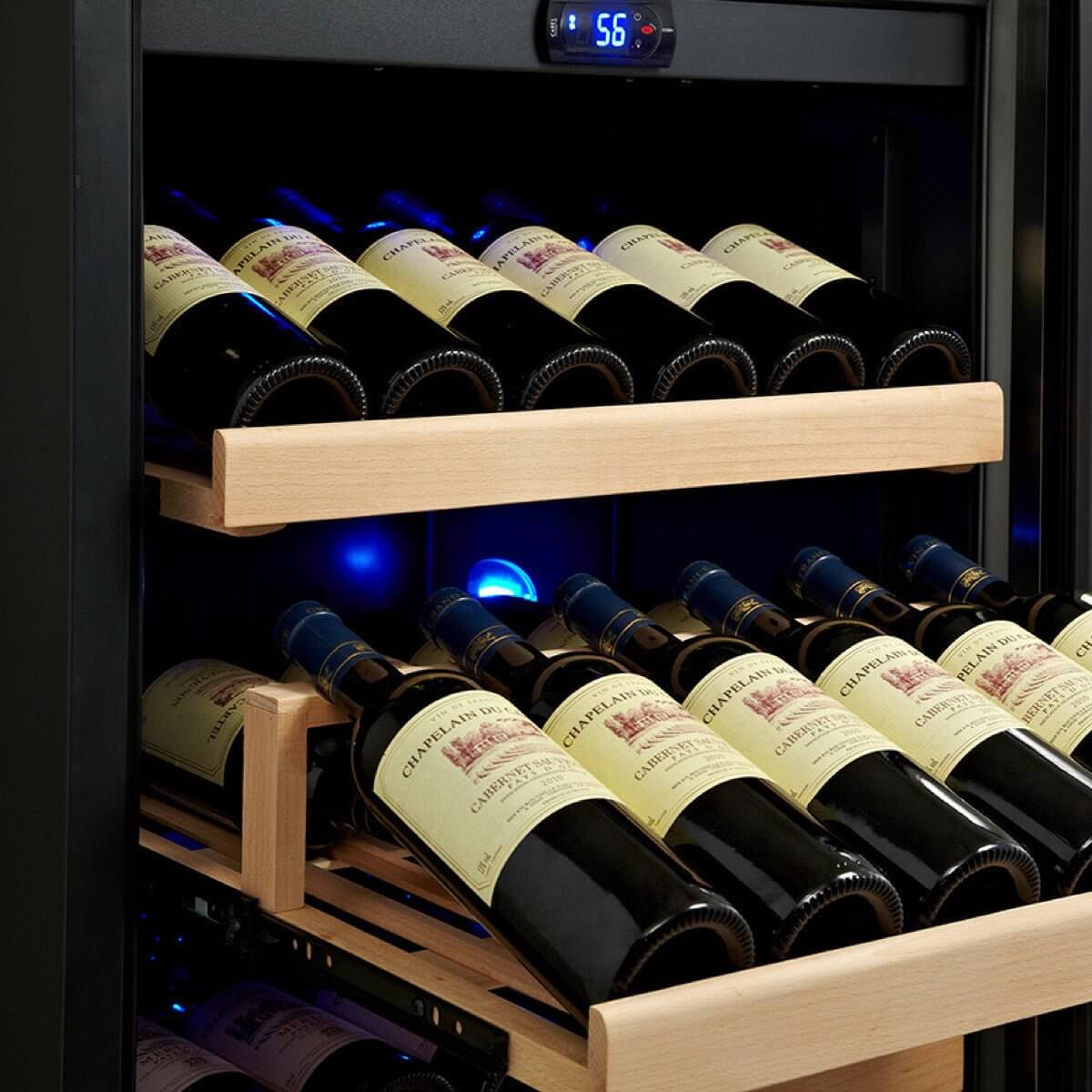 164 Bottle Twin Zone Wine Fridge - lushmist