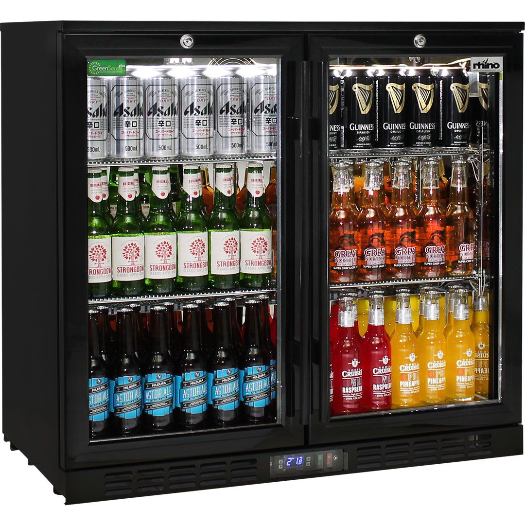 2 door bar fridge for pubs