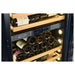 Divin Dual Zone Wine Fridge in Jet Black - Lushmist