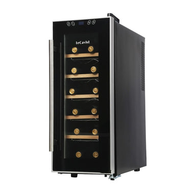 Small black wine fridge