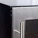 Under Counter Glass Door Dual Zone Wine Fridge 820mm - Lushmist