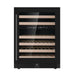 Under Counter Glass Door Dual Zone Wine Fridge 820mm - Lushmist